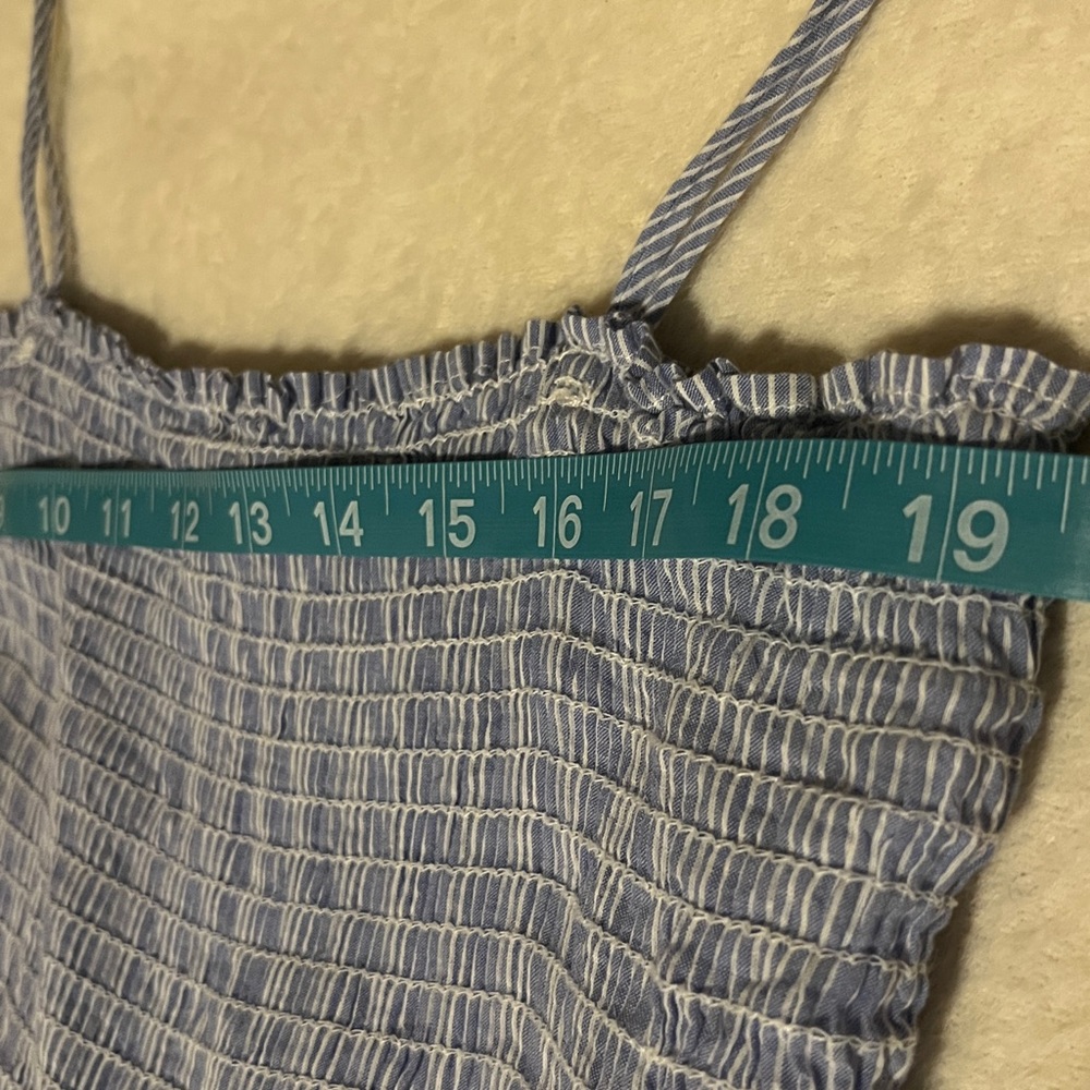 Rays for Days Emma Blue Striped Mini Dress M - Picture 5 of 12